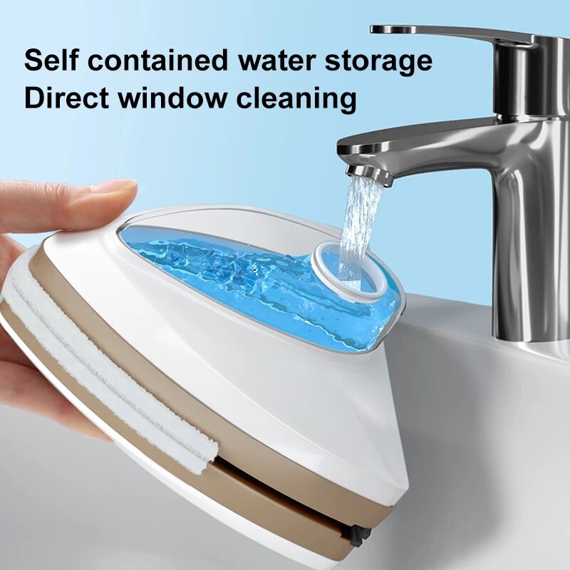 Detergente per vetri magnetico a doppio lato detergente per vetri magnetico detergente per vetri magnetico spazzola per vetri strumento per la pulizia delle finestre domestiche