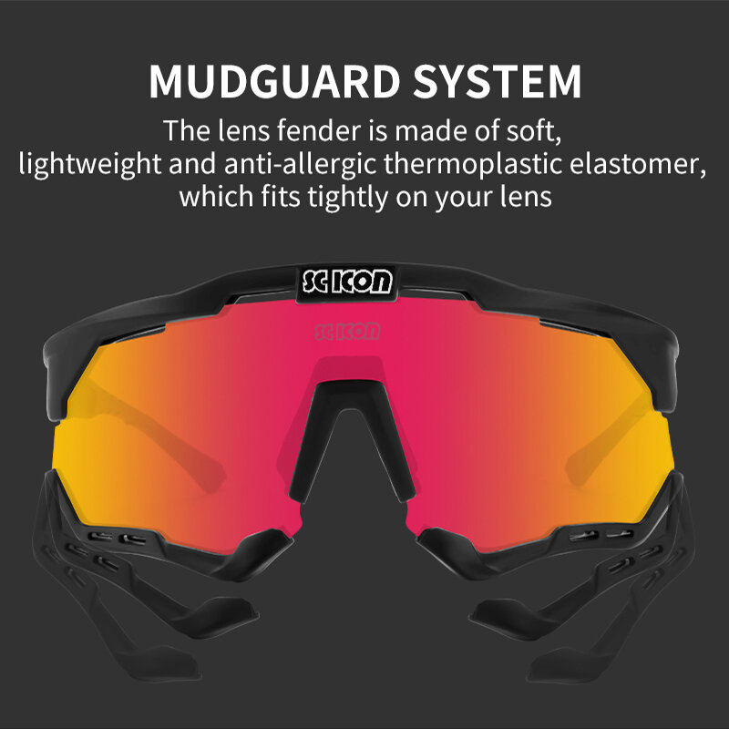 SCICON-gafas de sol fotocromáticas para hombre y mujer, lentes polarizadas para ciclismo de montaña o carretera, 2021