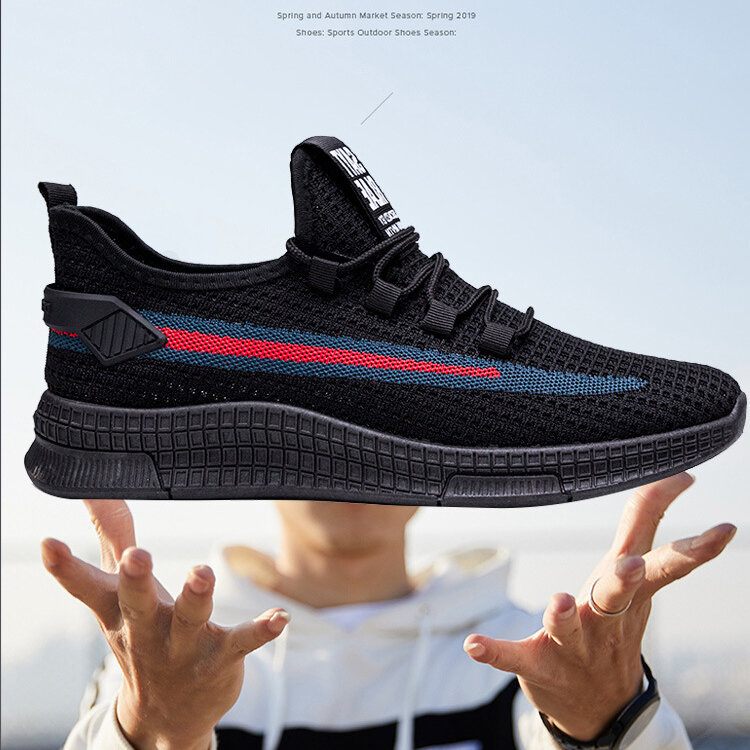 2020 marka projektant mężczyźni buty z siatką mężczyźni płaskie koronki Up oddychające buty Tenis Feminino trampki Walking Zapatos Mujer