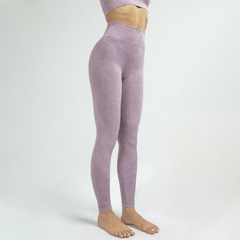 Celana Olahraga Gym Kebugaran untuk Wanita Legging Ketat Seksi Mulus Celana Yoga Feamle Push Up Pakaian Olahraga Wanita Latihan