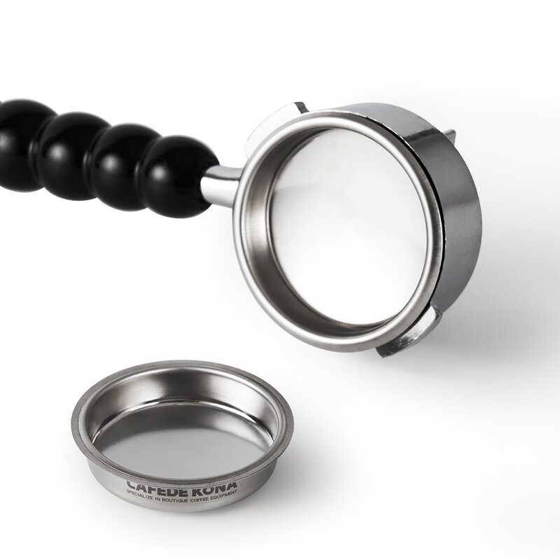 CAFEDEKONA-cesta ciega de acero inoxidable 304, herramienta de limpieza para máquina de Espresso, accesorios de café, 51mm/58mm