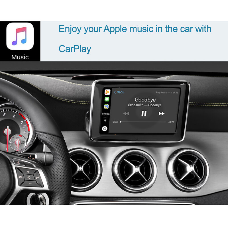 Wireless Apple CarPlay Android Auto für Mercedes Benz A B Klasse W176 CLA GLA W246 2013-2015 mit MirrorLink airPlay Hinten Kamera
