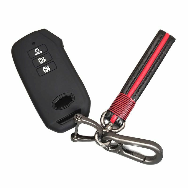 For K5 Silica Gel Car Key Case Cover For KIA K5 2020 Key Case For Remote Control For K5 For Car Remote Key Fob Car Accessories