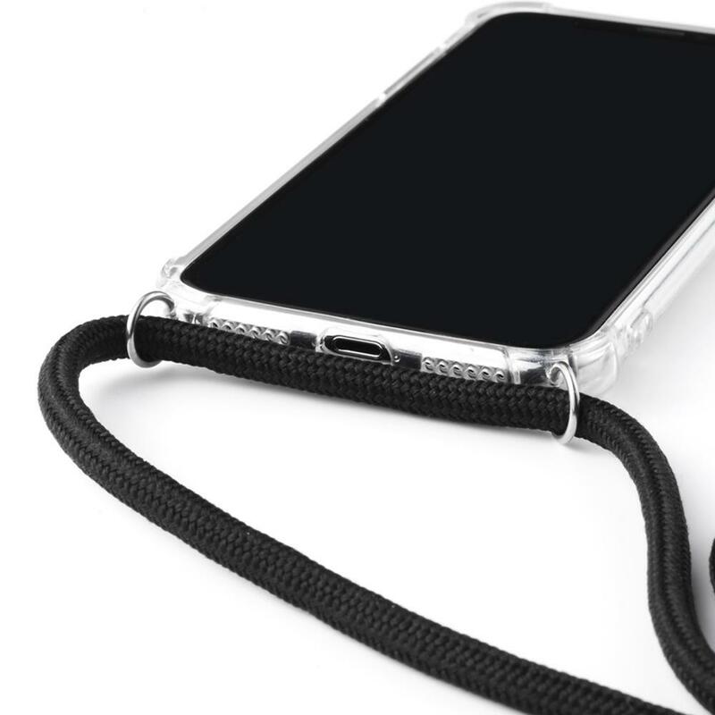 Чехол с цепочкой для телефона Huawei P30 P20 Mate 20 Pro Lite p30pro p40 Lite E P 40, чехол с лентой, ожерелье, ремешок, чехол для мобильного телефона