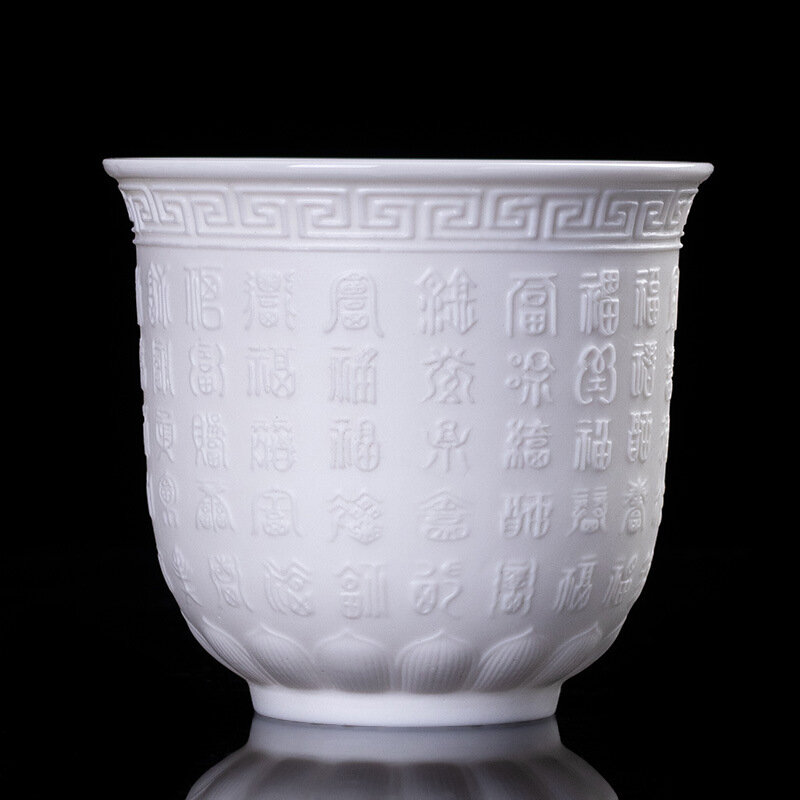 EINER einzigen tasse büro geschenke für tee keramik und tee-sets aus hammel fett und jade herz durch longfeng Baifu