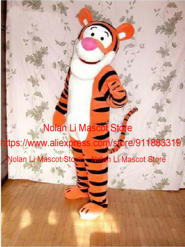 Hot Selling Tigger Mascotte Kostuum Film Rekwisieten Prestaties Lopen Cartoon Pak Cosplay Birthday Party Holiday Gift 856