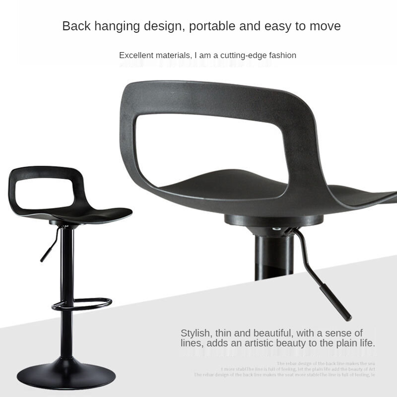 2 шт. нордическая домашняя гостиная переговоров подъемный вращающийся барный стул современная барная стойка для отдыха высокий стул мебель...