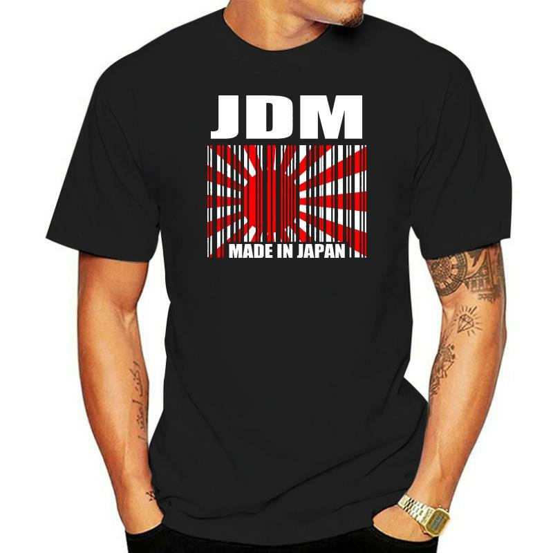 Jdm صنع في اليابان تي شيرت
