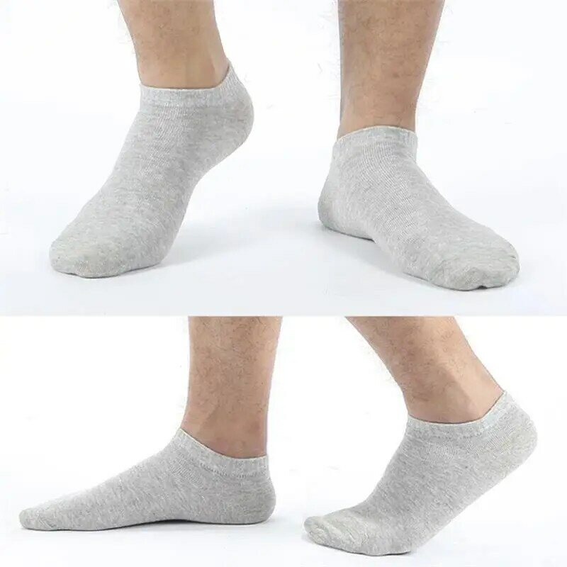 5 Pairs /Man Socken Baumwolle Große Größe 38-48 Hohe Qualität Casual Atmungs Boot Socken Unsichtbare Niedrigen business Baumwolle Boot Socken