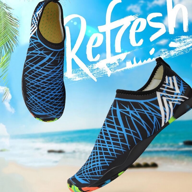Zapatillas de deporte antideslizantes Unisex, zapatos de secado rápido y agua, para playa, 6 colores
