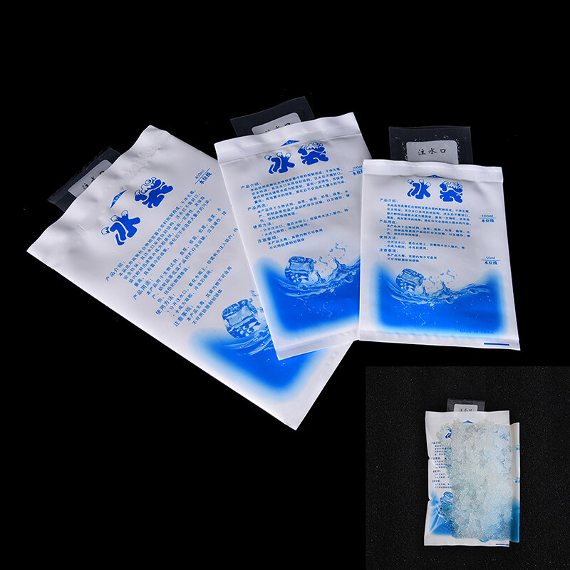 5Pcs Erste Hilfe Lebensmittel Lagerung Instant Kalten Ice Packs Für Kühlung Therapie Notfall Verdicken Frische