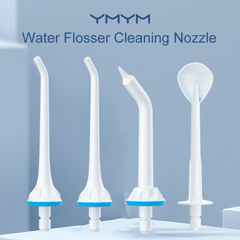 DR.BEI ทันตกรรม Flosser Oral Irrigator ก๊อกน้ำ Jet Floss ทำความสะอาดฟันเปลี่ยนเคล็ดลับหัวฉีดสำหรับฟันขาว Youpin