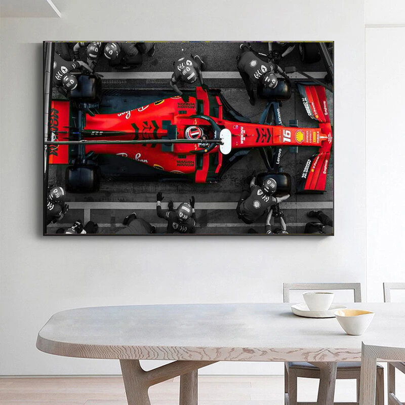 Racing En Racing Drivers Posters En Prints Mode Abstract Wall Art Canvas Schilderij Creatieve Foto Voor Home Decor Livingroo