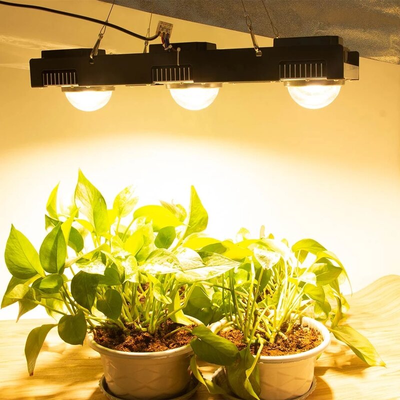 CREE CXB3590 COB LED Grow Light Spectrum เต็ม300W 400W Citizen LED Plant Grow โคมไฟสำหรับเต็นท์ในร่มเรือนกระจก Hydroponic พืช