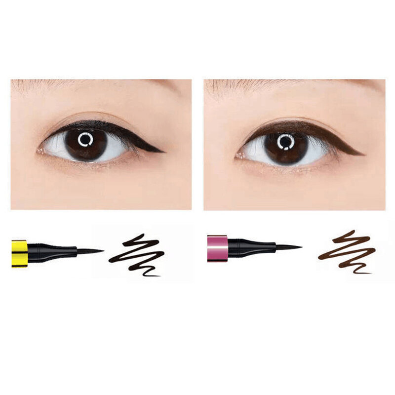 Chuyên Nghiệp Bút Kẻ Mắt Liquid Eyeliner Pencil Nhanh Khô Chống Thấm Nước Chống Mồ Hôi Lâu Mắt Liner Liquid Eye Pencil Dụng Cụ Trang Điểm