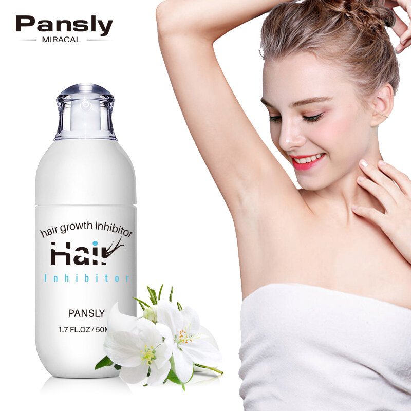 Crema inhibidora del crecimiento del cabello Unisex, crema hidratante para el cuerpo y la cara, suave, no irritante, uso con crema de depilación, 50ml