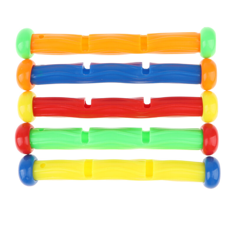 Conjunto digital multi-colorido da vara do mergulho de 5 partes, brinquedo subaquático do jogo, crianças