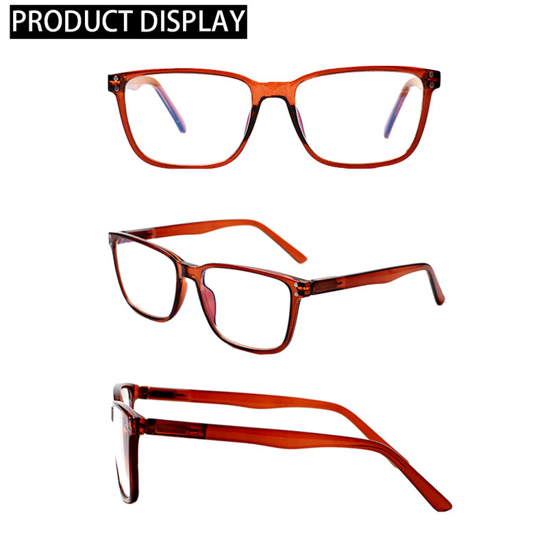 Boncamor Fresh and Elegant Spring Hinge Reading Glasses Men's Women's Comfortable HD Reader  Eyeglasses Diopter 0-600