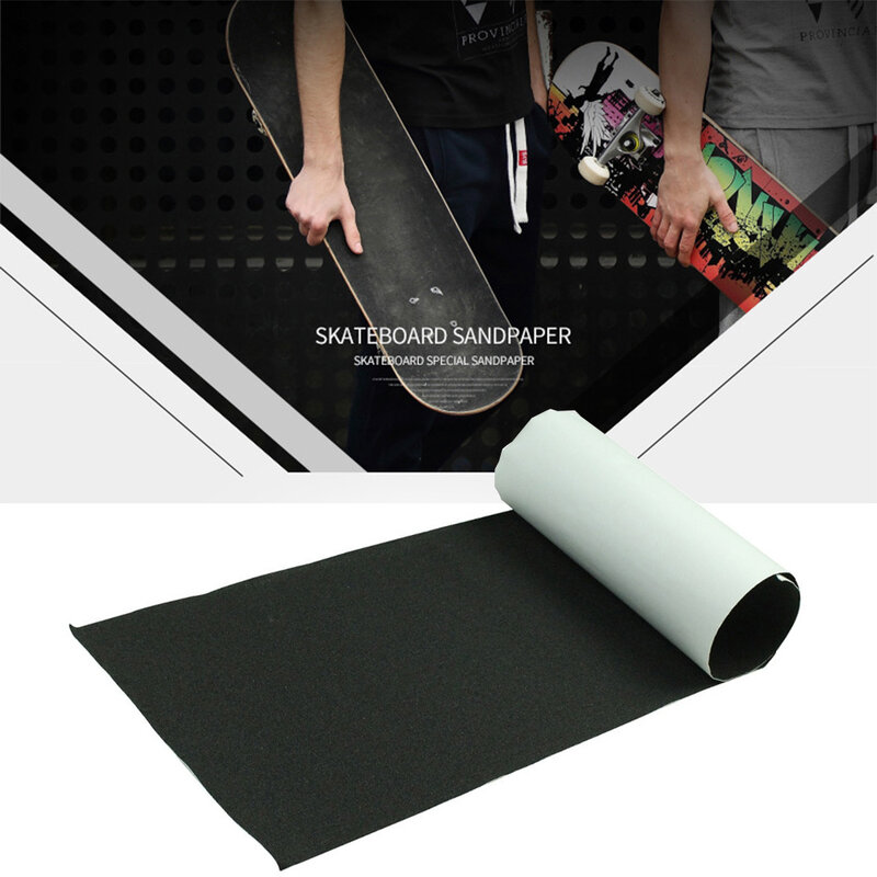 Cinta de agarre EC-Grip para monopatín de 81x22cm, cinta de agarre profesional de papel de lija para cubiertas de monopatín, accesorios impermeables