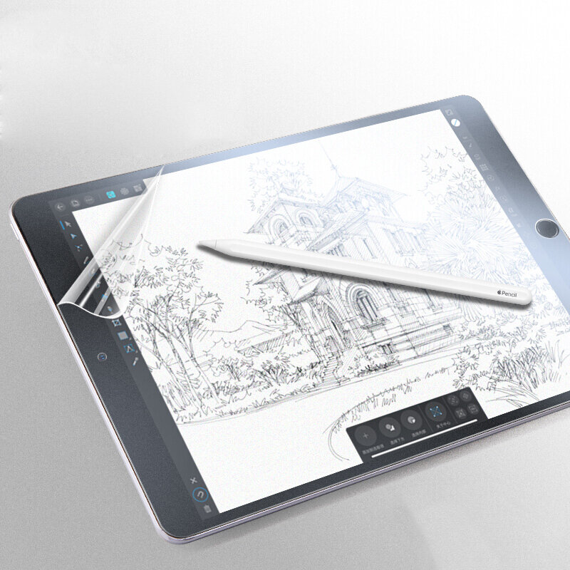 Przeciwodblaskowy Film do pisania i malowania dla Samsung Galaxy Tab S6 Lite 10.4 S7 Plus Tab A7 s 7 fe s7 + Mate Film ochraniacz ekranu