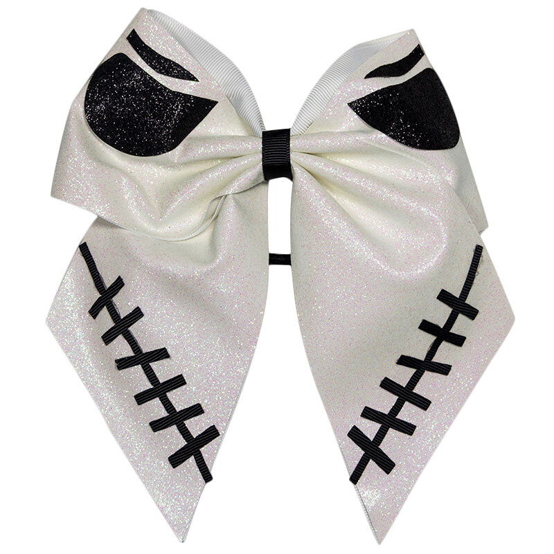 6 Inch Cute Exquisite Hair Bows Simple And Shiny Cheer Bows For Girls