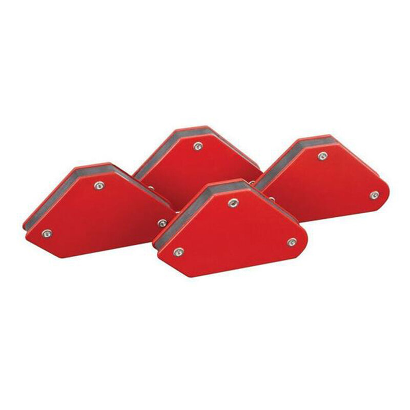 4 pezzi magnete per saldatura 9lbs capacità 45 °/90 °/135 ° supporto per saldatura magnetica senza interruttore angoli di saldatura supporto magnetico per magnete per saldatura