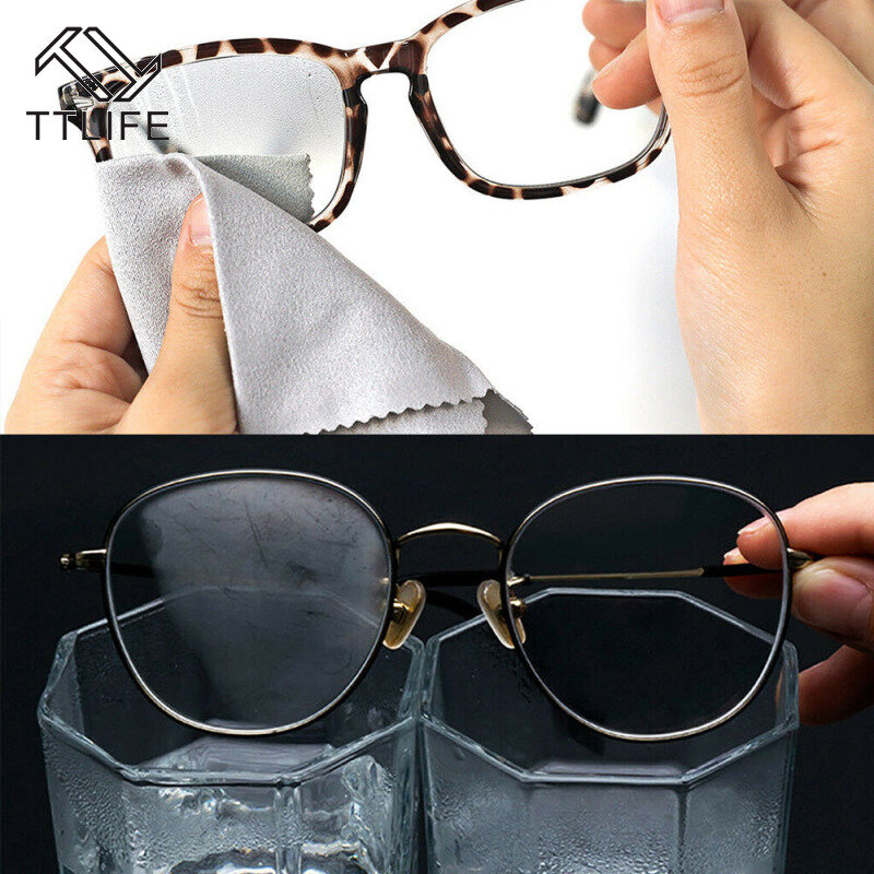 Ttlife texile limpo sem traços anti-nevoeiro óculos pano lente anti-nevoeiro pano para acessórios de eyewear