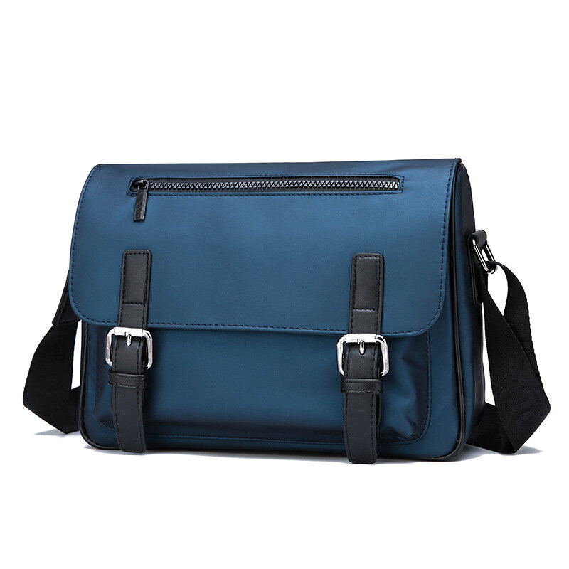 Wodoodporny Nylon biznesowa torba na ramię dla mężczyzn podróży wielu warstwy aktówka pojemna na Laptop teczki XA550F