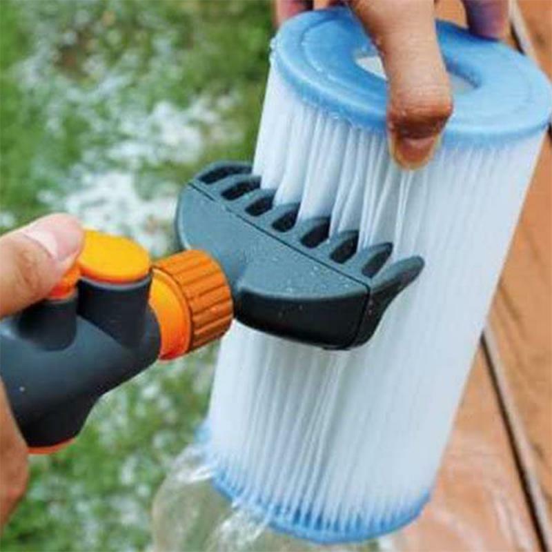 1 sztuk Home Cartridge Cleaner gruzu Wand życie wanna filtry filtr grzebień Super Cleaner do basenu wanna z hydromasażem narzędzia do czyszczenia