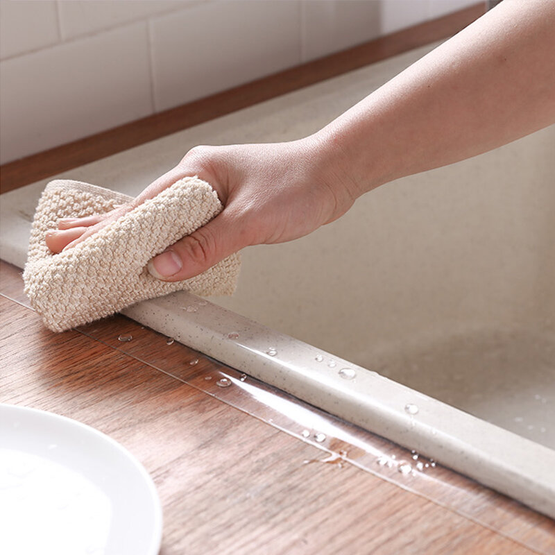 나노 강력 방수 욕실 주방 샤워 방수 테이프, 곰팡이 방지 싱크 목욕 씰링 스트립 자체 접착