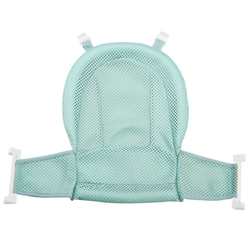 Sedile di supporto per vasca da bagno per neonato rete per doccia per vasca sedile da bagno antiscivolo comodo regolabile
