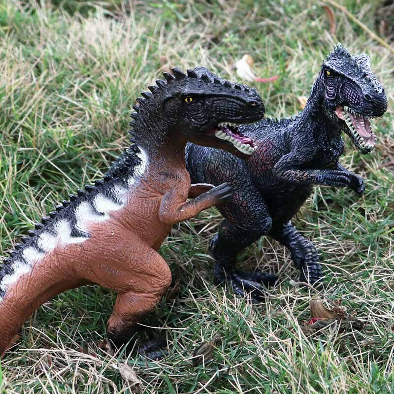 Figura de acción de Jurassic para niños, modelo Animal de simulación, Tiranosaurio Rex Behemoth Dragon, juguete de PVC, regalo