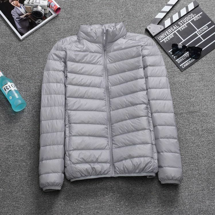 Jaqueta de algodão acolchoado jaqueta curta fora vestindo gola grande casual 2021 cross border outono e inverno