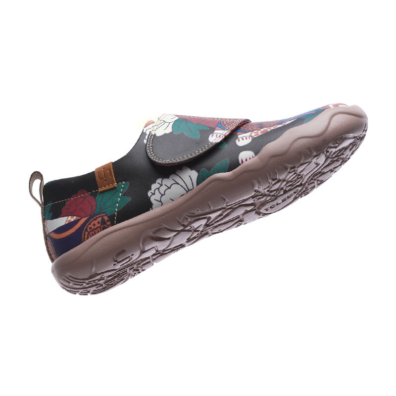 UIN-Zapatillas deportivas ligeras para niños y niñas, zapatos informales con diseño de Brave Pursuit, diseño de gancho y bucle, diseño artístico
