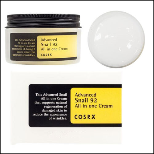 COSRX Advanced Snail 92 All In One Cream 100Ml Anti-Aging Care ครีมต่อต้านริ้วรอยผิว care เครื่องสำอางเกาหลี