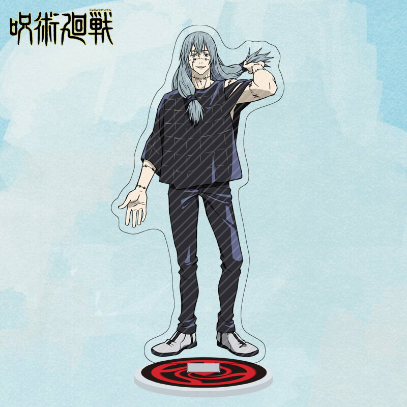 Anime Jujutsu Kaisen Cosplay Prop Accessories Yuji Itadori Acrylic Desk Stand Figure Model