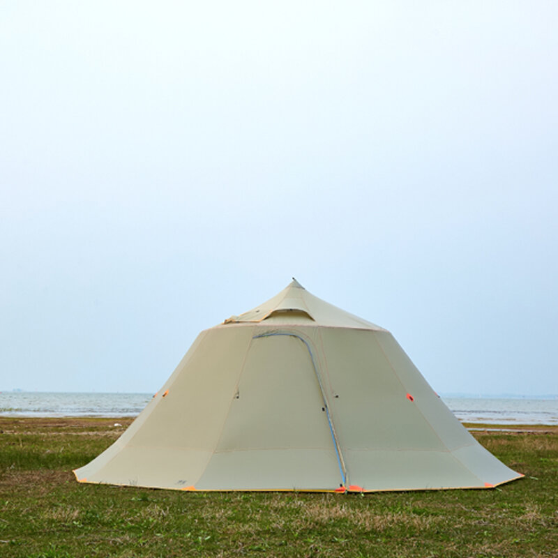 Палатка Asta Gear для горного дома, большая Ультралегкая палатка для отдыха на 10 человек, пирамида, без трекинга