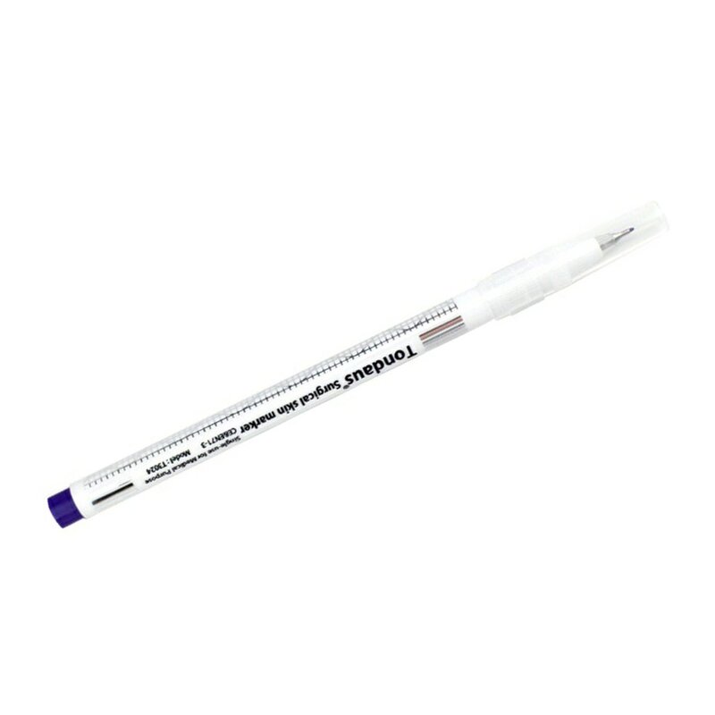 ปากกา Marker Pen ปากกา Sterile Beauty Eyelash Extension Fixed Point Marker ปากกาผิวตำแหน่ง Marker สำหรับ Tattoo Eyelash Grafting เครื่องมือ