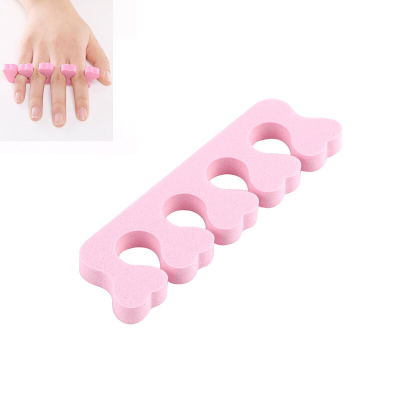 10pc toe separador esponja toe cinta ferramentas para dedos do pé separadores de espaçamento dedo dedos pés profissional manicure pedicure ferramenta