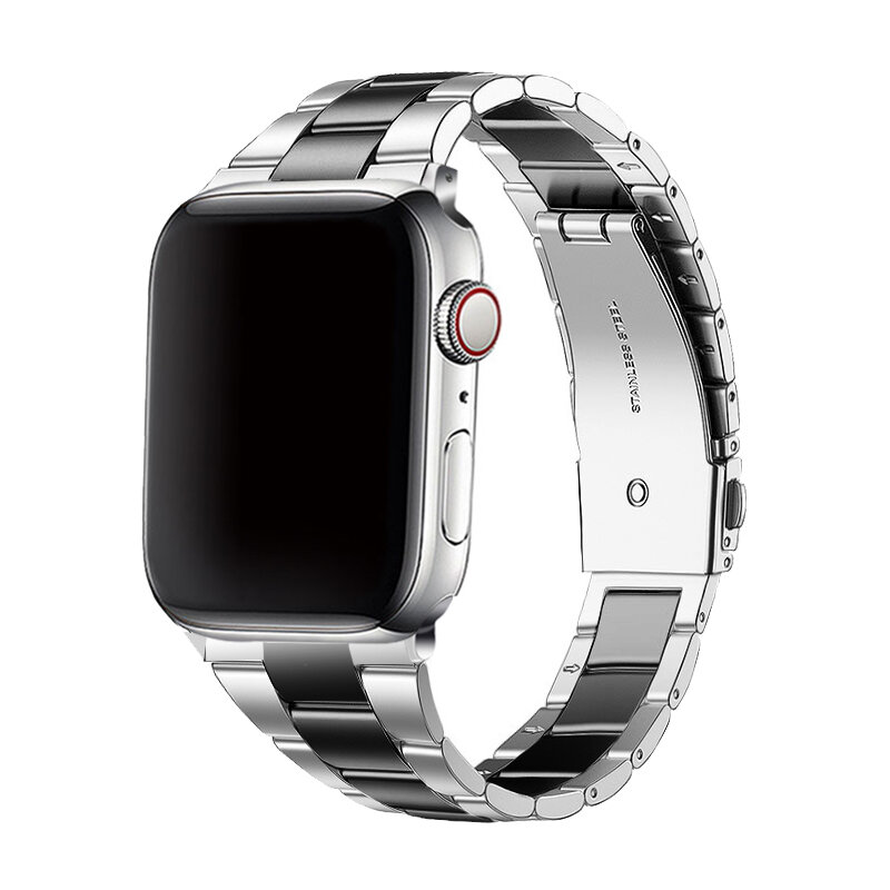 Bracelet en acier inoxydable pour Apple Watch, petite taille, séries 6 5 4 3 2, 40mm 44mm 42mm, pour iWatch 4 3 38mm