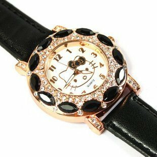 かわいい革クォーツ時計子供カジュアルファッションブレスレット腕時計時計レロジオ Feminino
