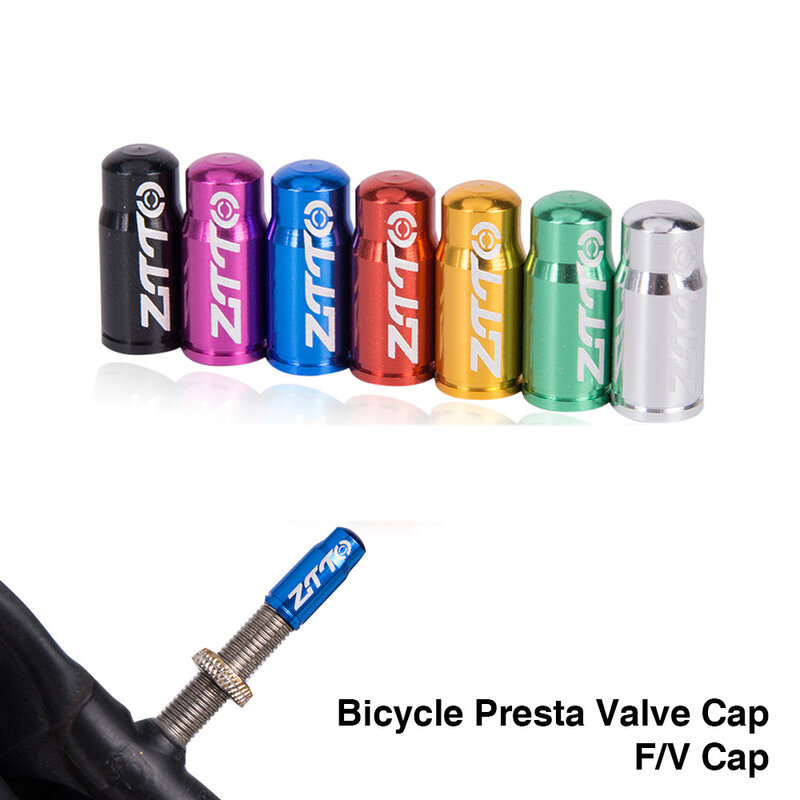 Capuchon de protection de valve pour pneu de vélo, 2 pièces,accessoires en alliage d'aluminium pour VTT, protecteur, pompe, cyclisme,