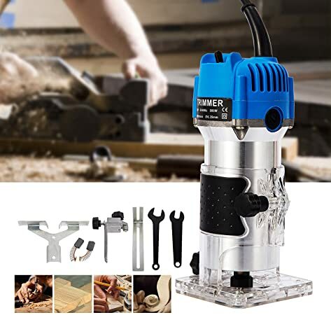 Wood Routers Wood Trimmer Router Tool Compact Wood Palm Router Tool Hand Trimmer Woodworking Joiner Cutting Palmming Tool