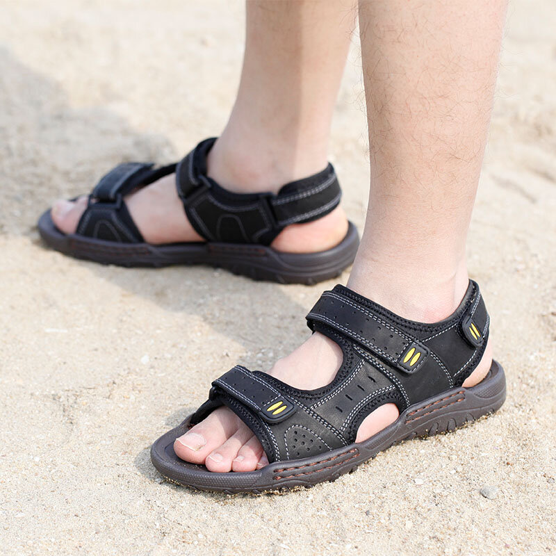 Sandalias de verano Para Hombre, zapatos masculinos, calzado de trabajo, Para exteriores