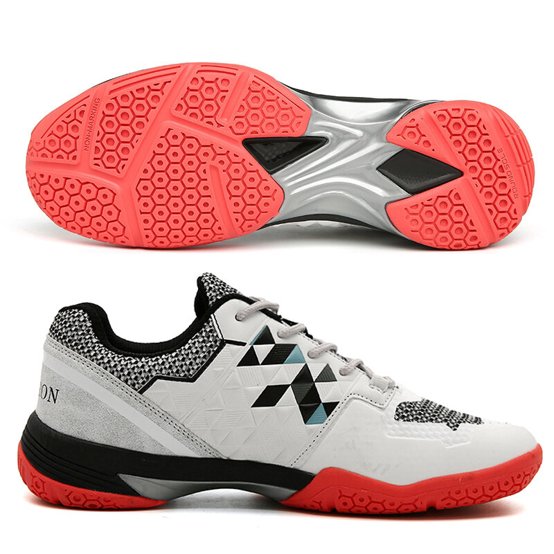 Nuove scarpe da Badminton professionali scarpe da Tennis antiscivolo di grandi dimensioni 36-46 calzature da Badminton leggere Sneakers da pallavolo maschili