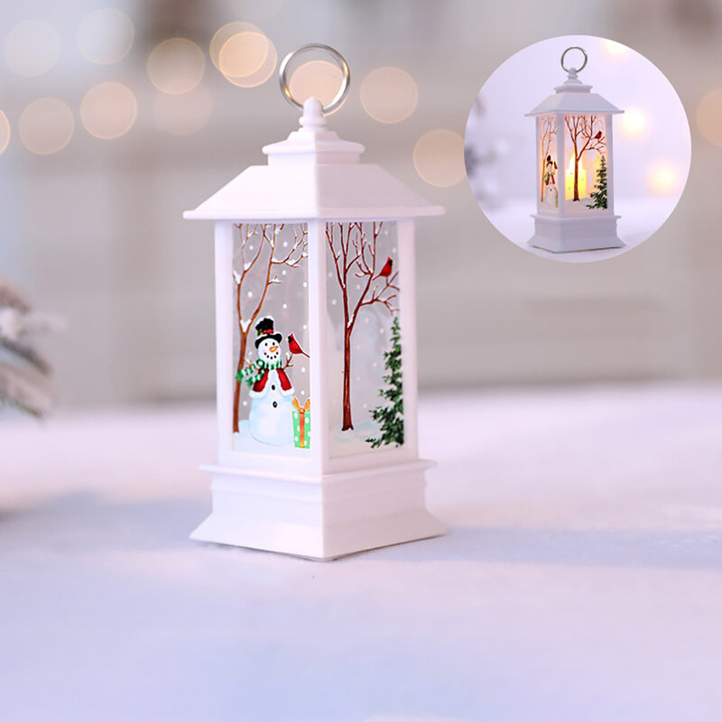 1 Pc Natal Dekorasi untuk Rumah Led Lilin Natal dengan LED Teh Lampu Lilin Pohon Natal Dekorasi Kerst Dekorasi
