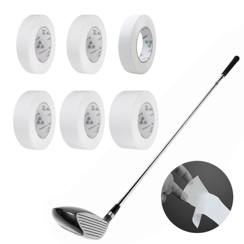 Cinta de agarre de doble cara para palos de Golf, instalación de agarre, cinta de Putter multifuncional, tiras cropables