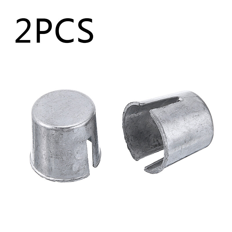 2pcs Positive Negative Car Auto Battery Terminal Converters Post Adaptors Sleeves Repair Shim Correct Size DIY Accessories Parts