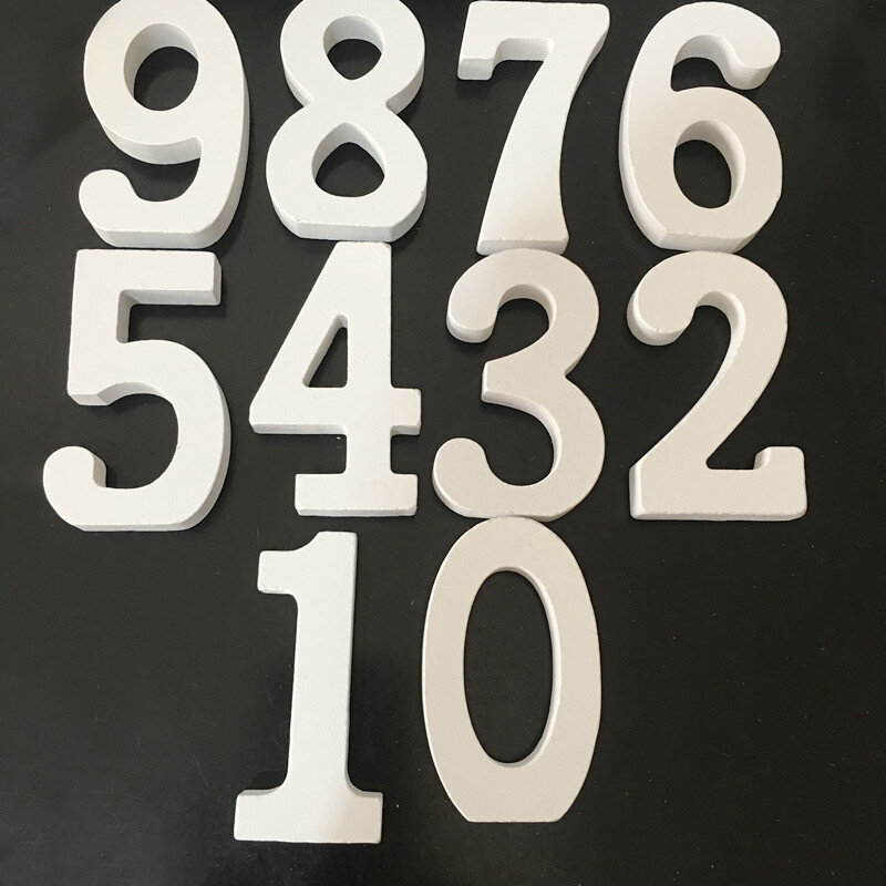 1pc 8CM 흰색 나무 문자 영어 알파벳 DIY 맞춤 이름 디자인 아트 공예 웨딩 홈 장식 편지 룸 장식