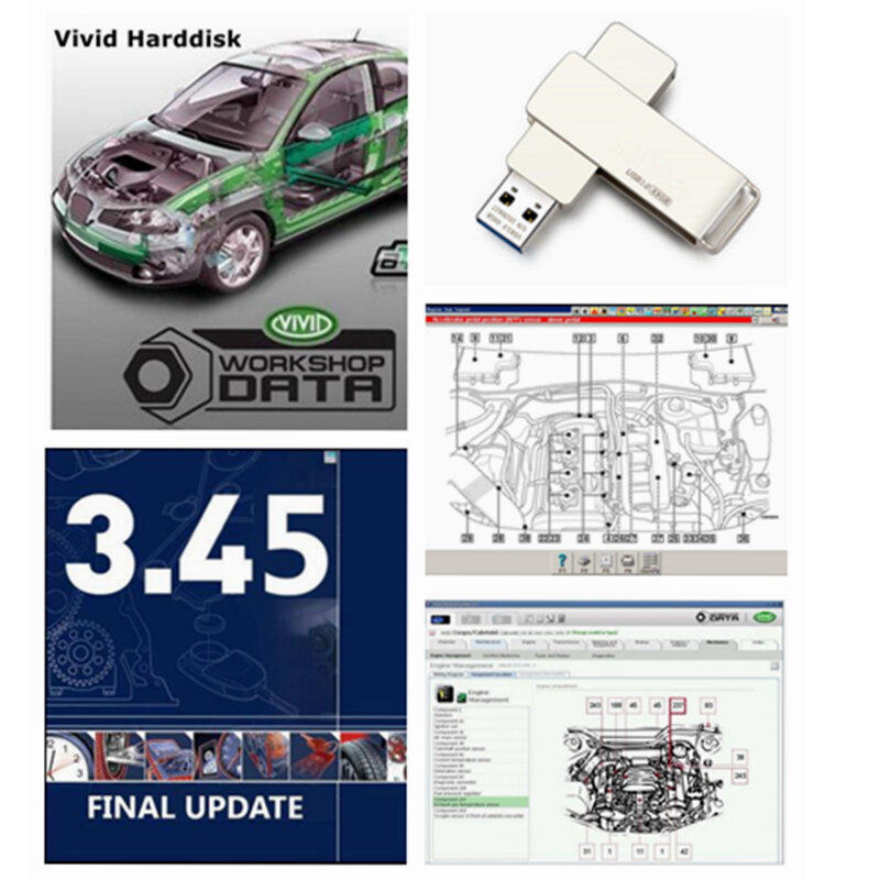 Nieuwste Versie Auto Data 3.45 Levendige Workshop 10.2 Auto Reparatie Software Installeren Video Gids Remote Installeren Helpen Auto Reparatie Gegevens